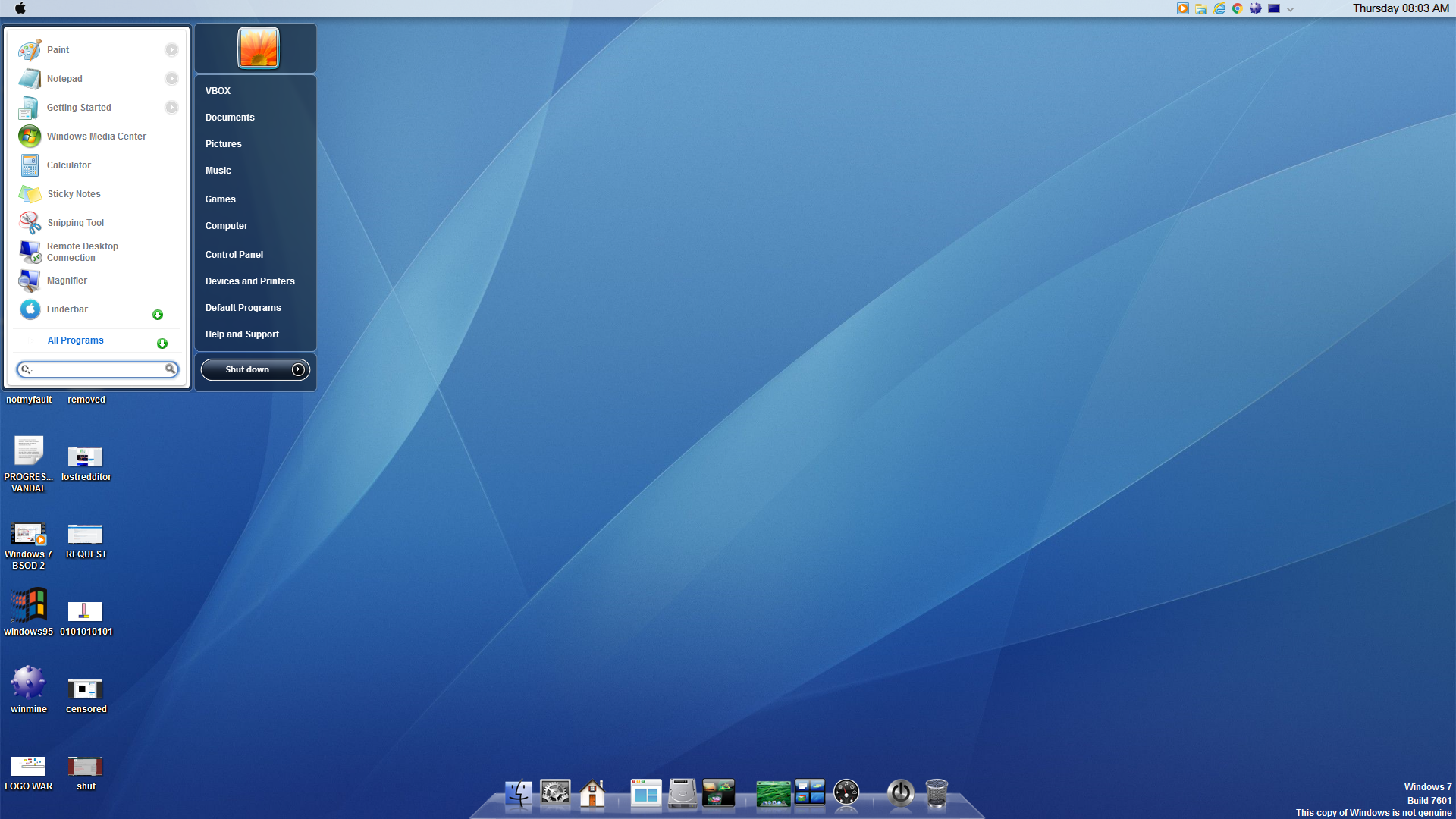 windows 7 software for mac
